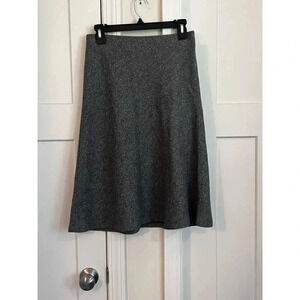 The loft grey xs midi skirt